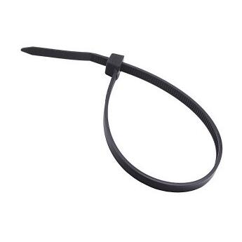 3M-STRIPS-S200x3.6 3M 7000035292 Scotchflex Plaststrips, utendørs, sort 200 mm x 3,6 mm, Pakke med 100 stk.